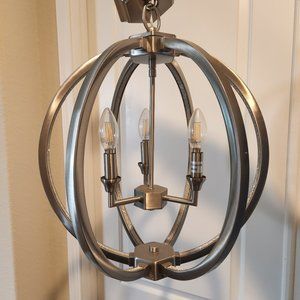 Globe pendant lights